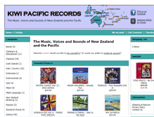 Tablet Screenshot of kiwipacific.com